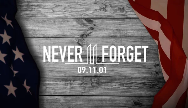 Patriot Ημέρα Εικονογράφηση Φόντο Δεν Ξεχάσουμε Ποτέ Την 11Η Σεπτεμβρίου — Φωτογραφία Αρχείου