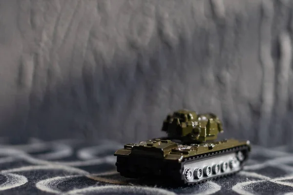 Toy Μοντέλο Δεξαμενή Από Δεύτερο Παγκόσμιο Πόλεμο — Φωτογραφία Αρχείου