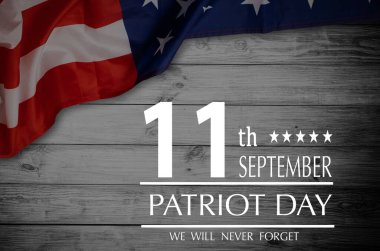 Amerikan bayrağının vatanseverlik günü geçmişi. Yüksek kalite fotoğraf