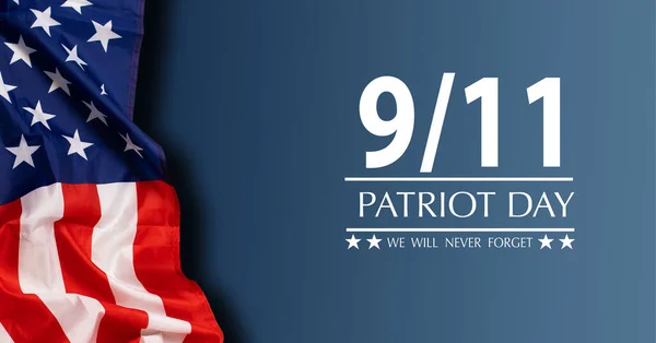 Usa Never Forget September 2001 Patriot Day Usa Poster Banner — Stok fotoğraf