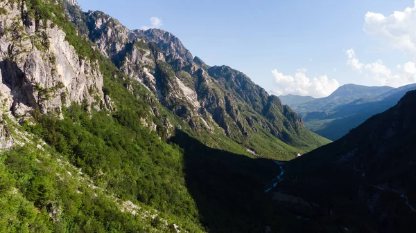 Hermoso Paisaje Albania Con Montañas — Foto de Stock