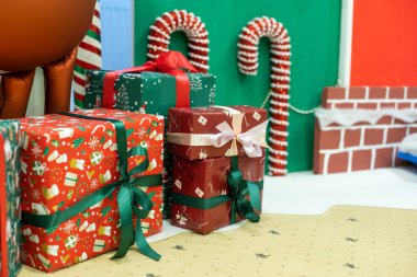 Christmas decoration for children. School and kindergarten