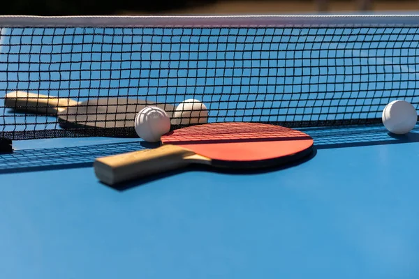 Table Tennis Ball and Bat