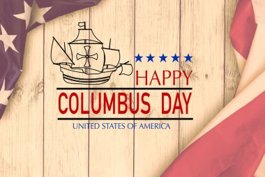 Mutlu bayram günü afiş, Amerikan vatansever arka plan