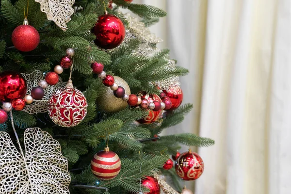 Shiny Decoration Christmas Tree — Stockfoto