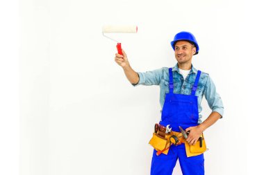 profesyonel binanın arka plan beyaz izole