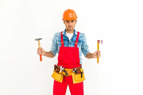 Profesional Del Edificio Aislado Fondo Blanco — Foto de Stock