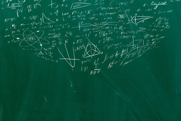 Matematiksel Formüller Kurulu Eğitim Konsepti Geçmişi — Stok fotoğraf