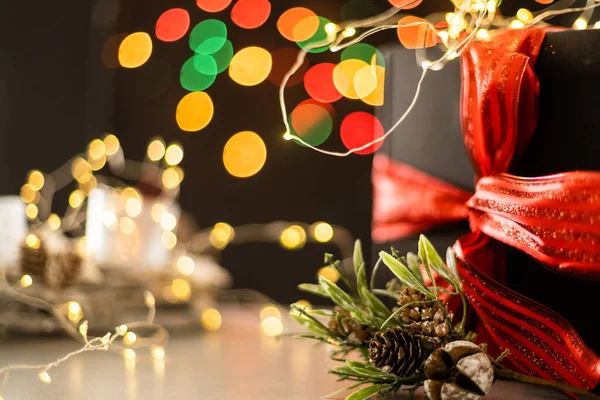 Buon Natale Buone Feste Biglietto Auguri Cornice Banner Capodanno Natale — Foto Stock