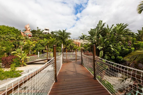 Attracties Het Waterpark Spanje Tenerife — Stockfoto