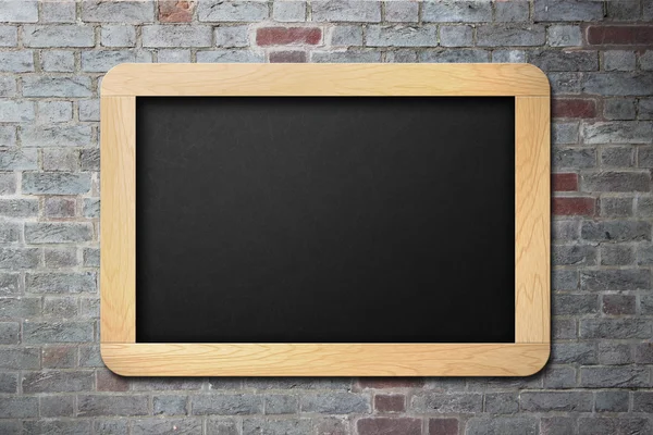 Blank chalkboard — Stock Photo, Image