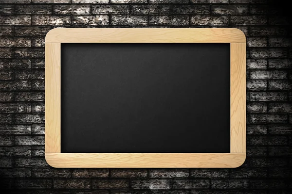 Blank chalkboard — Stock Photo, Image