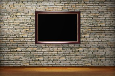 Duvara kendi resimlerinizi koymak için resim çerçevesi.