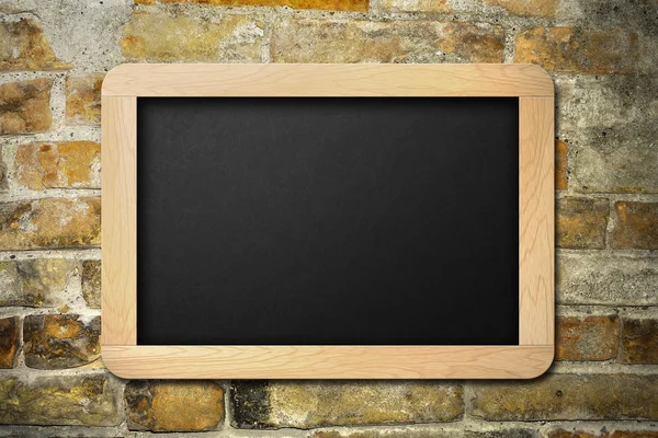 Blank chalkboard — Stock Photo, Image