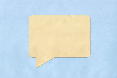 Kağıt konuşma balonları