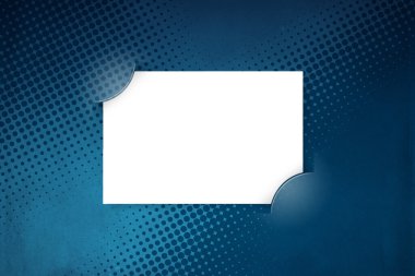 Not kağıdı arka plan üzerine bantlanmış