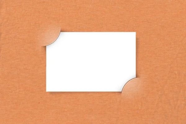 Note paper taped on background — Stock Photo, Image