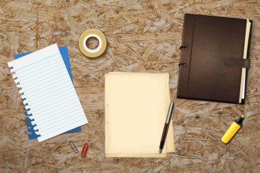 kalem ve kitap ofis kağıtları