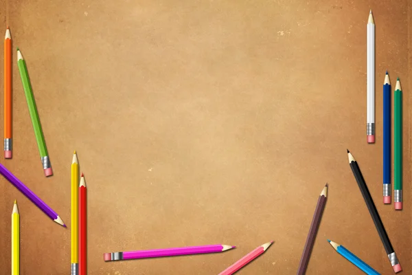 Цвет карандаша — стоковое фото