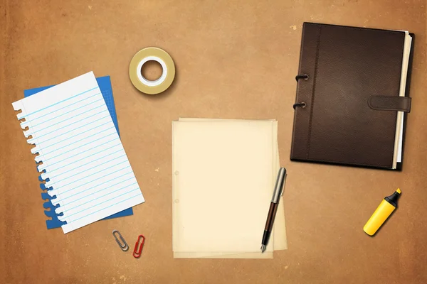 kalem ve kitap ofis kağıtları