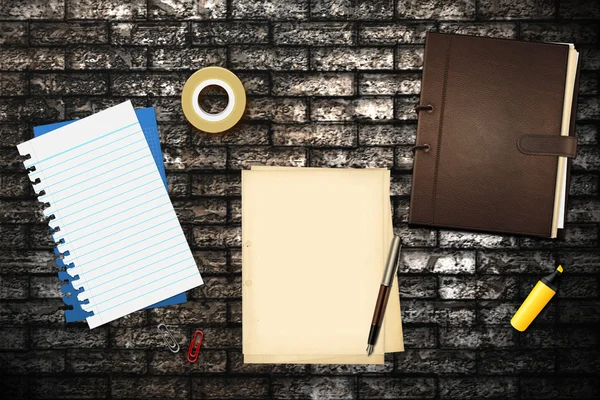 kalem ve kitap ofis kağıtları