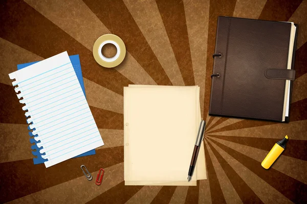 kalem ve kitap ofis kağıtları