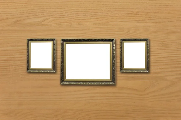 Picture frame hang on wall — Stock Photo, Image