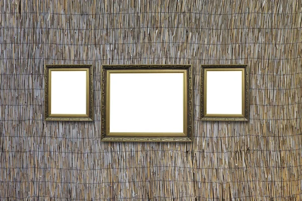 Picture frame hänga på väggen — Stockfoto