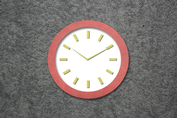 Reloj de papel — Foto de Stock