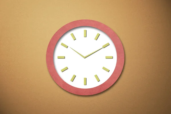 Clock paper — Stock Photo, Image