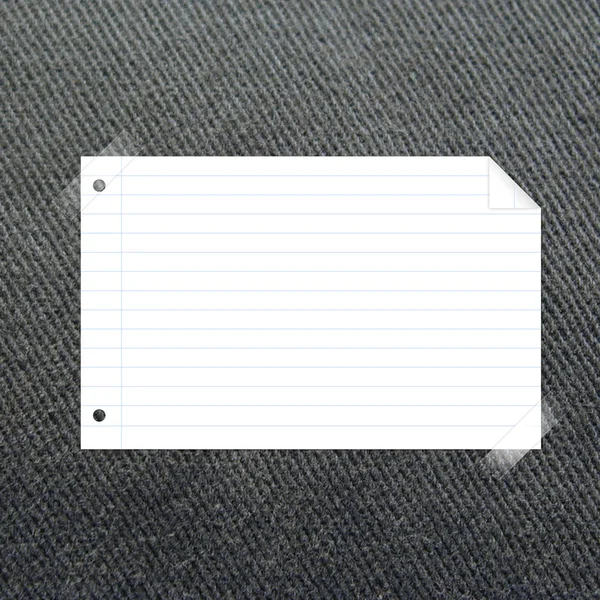 Carta nota su nastro adesivo sullo sfondo — Foto Stock