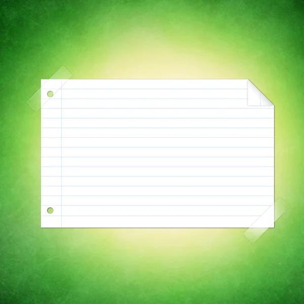 Note paper taped on background — Stock Photo, Image
