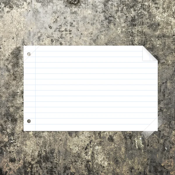 Papel de nota gravado no fundo — Fotografia de Stock