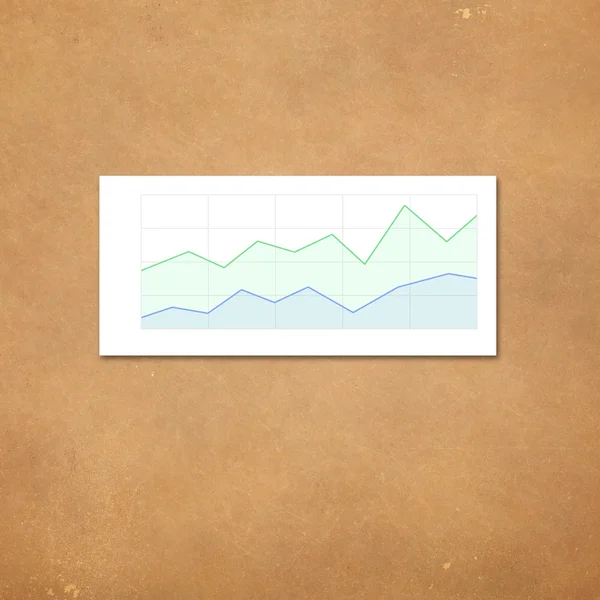 ビジネスグラフ — ストック写真