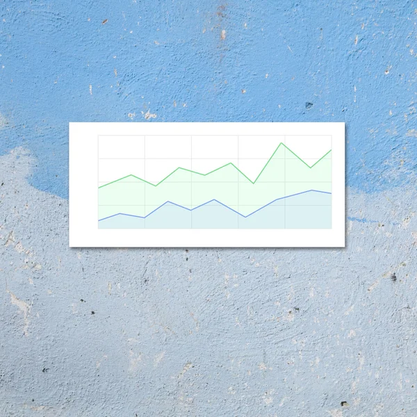 Gráfico de negocios — Foto de Stock