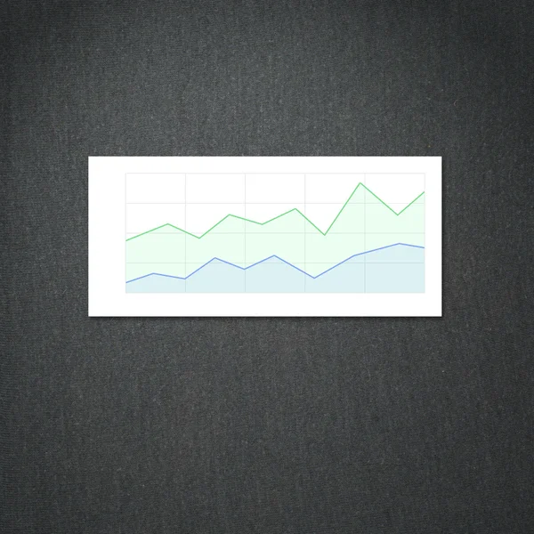 Business Graph — Stock Photo, Image