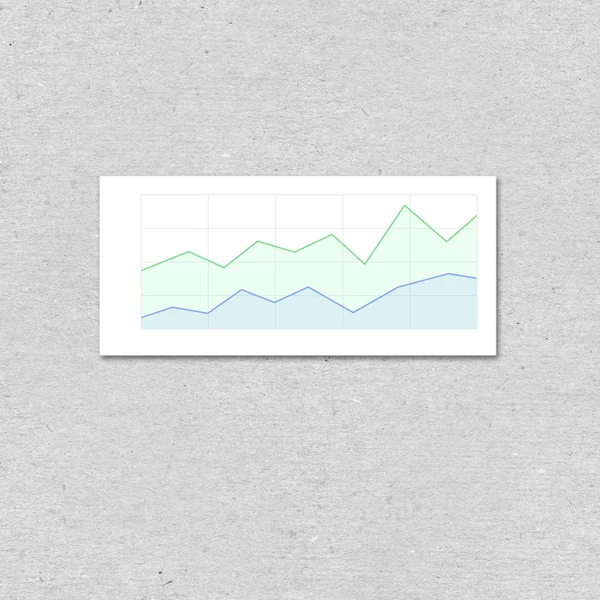 Gráfico de negocios — Foto de Stock