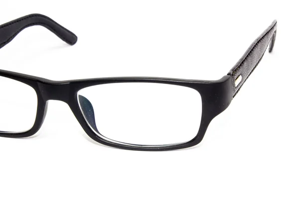 Черный глаз очки, изолированные на белом фоне — стоковое фото