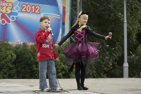 Праздник города Минск: 945 лет, 9 сентября 2012 года — стоковое фото