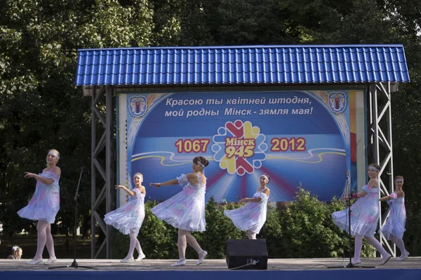 Праздник города Минск: 945 лет, 9 сентября 2012 года — стоковое фото