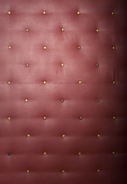 Padding sofa cushion red texture clipart