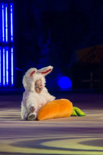 "Baby-Cup BelSwissBank" gymastics contest, Minsk, Belarus. — Stock Photo, Image