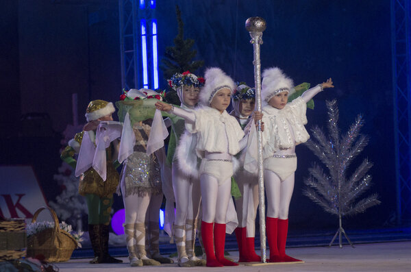 "Baby-Cup BelSwissBank" gymastics contest, Minsk, Belarus.