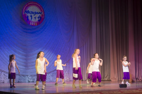 Megadance dance contest, minsk, Vitryssland — Stockfoto