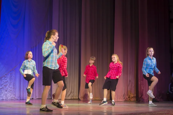 Megadance dance contest, minsk, Vitryssland — Stockfoto