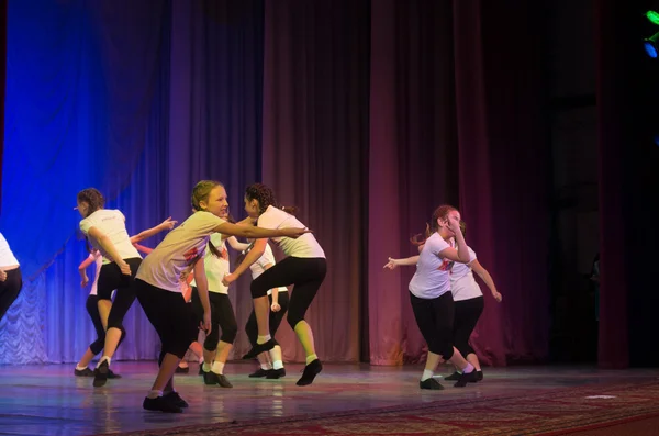 Megadance dance contest, minsk, weißrussland — Stockfoto