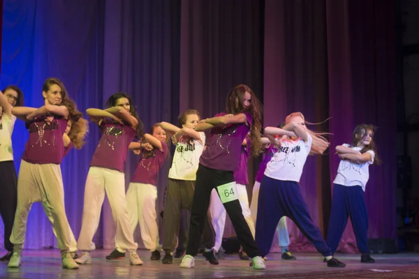 MegaDance dance contest, Minsk, Belarus — Stock Photo, Image