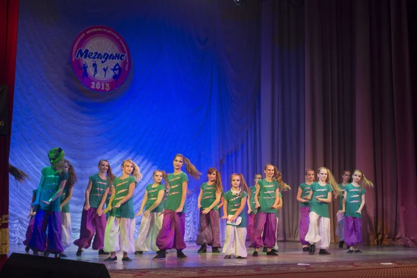 Megadance dance contest, minsk, weißrussland — Stockfoto