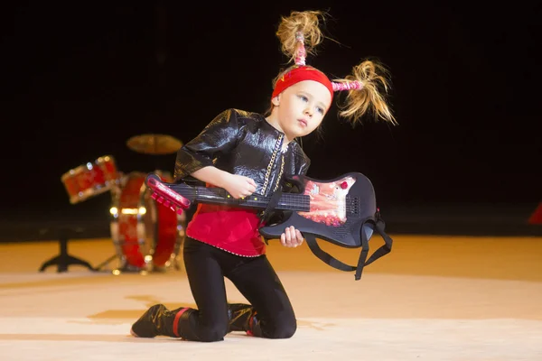 Baby-Cup 2013 rhythmics contest in Minsk, Belarus — Stock Photo, Image