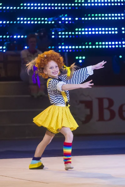 Baby-Cup 2013 rhythmics contest in Minsk, Belarus — Stock Photo, Image